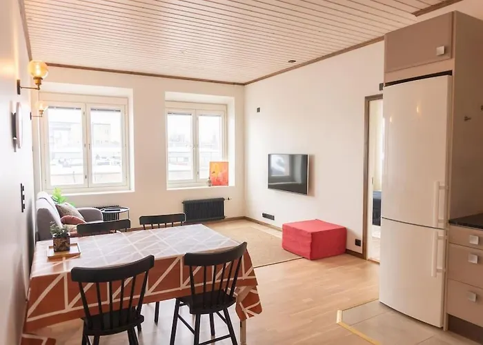 Ihastuttava, Vanha Jugend Talo Joensuun Sydaemessae Апартаменты *